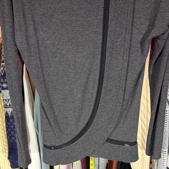 ALO Yoga Vintage Charcoal Hoodie S - Picture 9 of 10